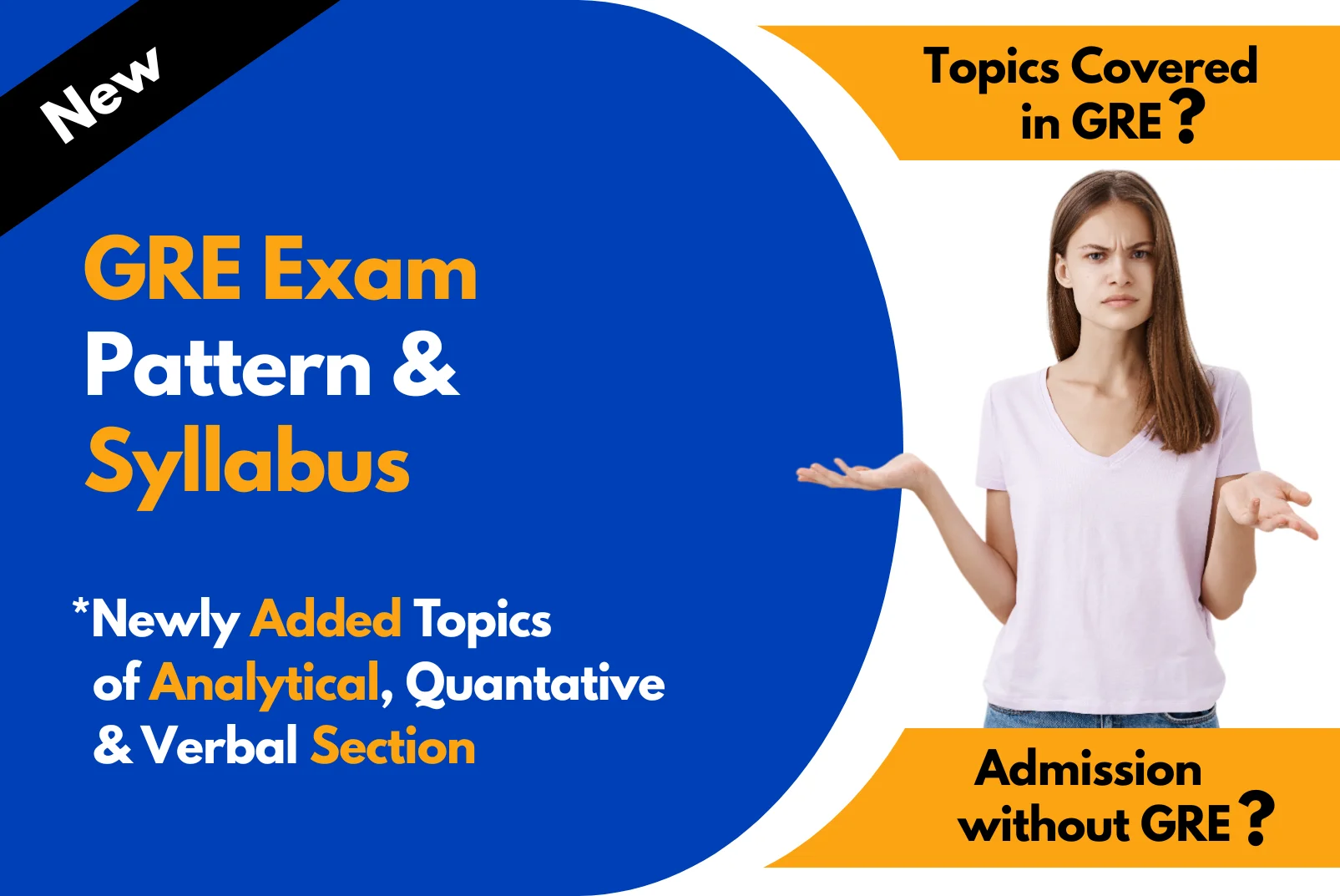 New GRE Exam Syllabus & Topics 2023