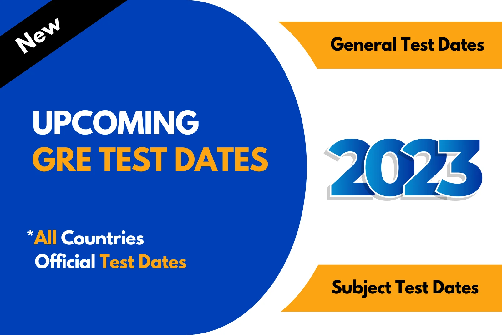 Upcoming GRE Test Dates 2023