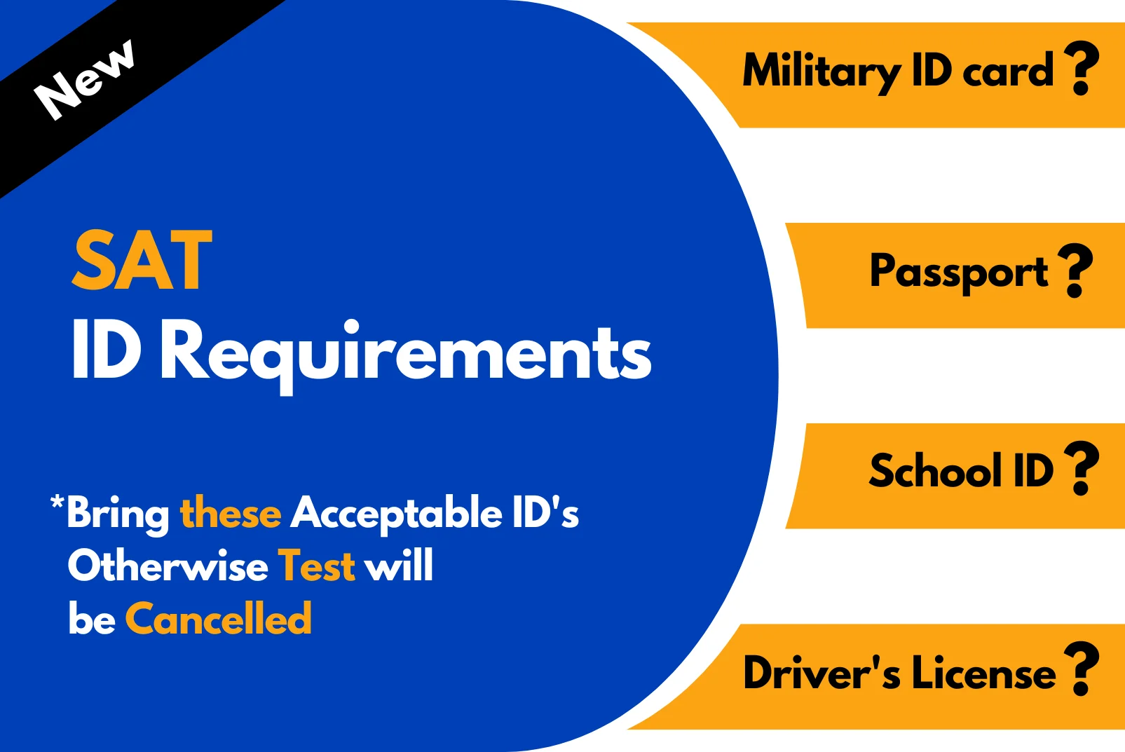 SAT ID Requirements 2023: Acceptable & Unacceptable ID