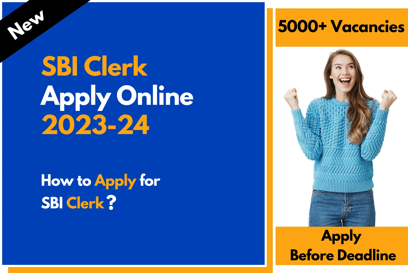 SBI Clerk Apply Online 2023 for Junior Associates Posts